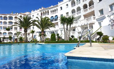 2 bathrooms apartment in Nerja – Seaside residence with garden and swimming pool