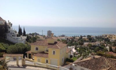 Rækkehus med havudsigt i Riviera del Sol
