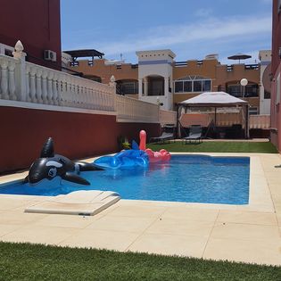 3 bed 2 bath private heated pool huge gardens Dream Hills 2 Orihuela Costa