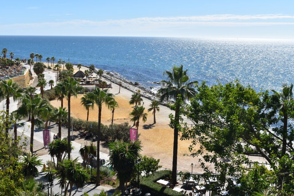 Benalmádena marina and seafront on the Costa del Sol