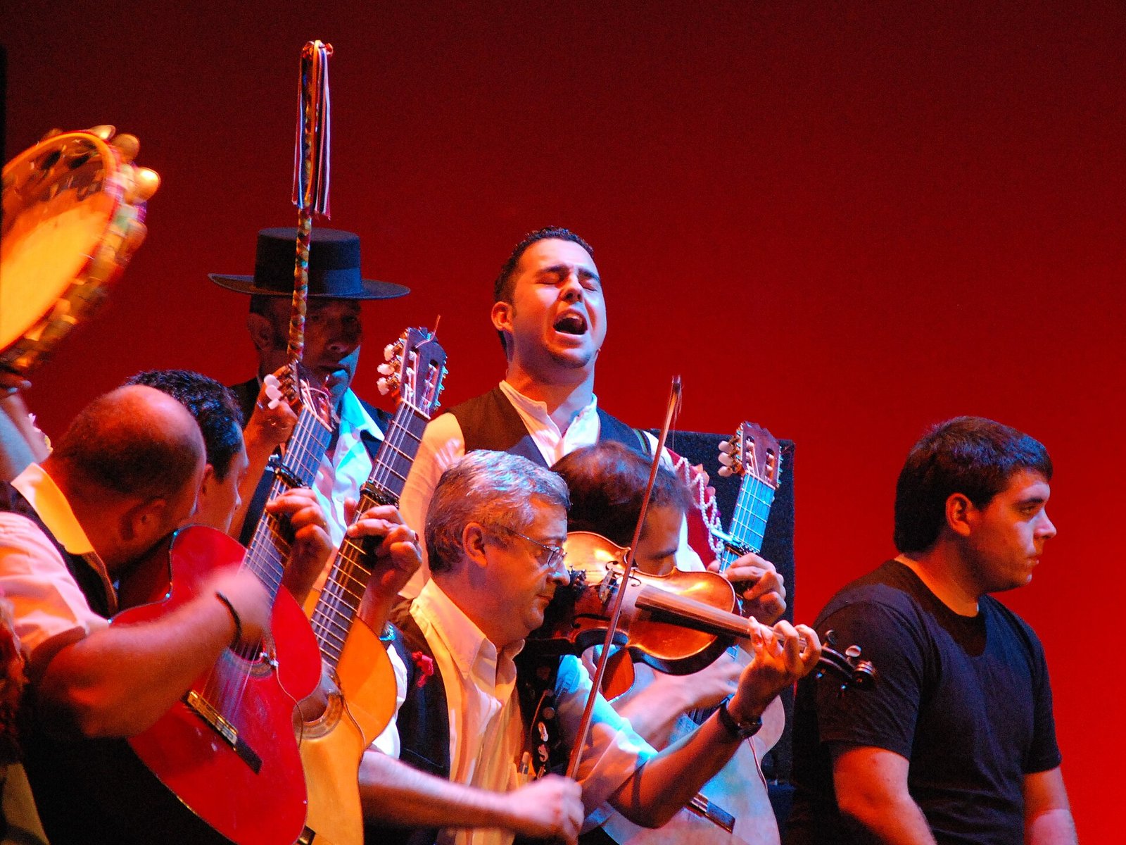 Verdiales musicians in Málaga